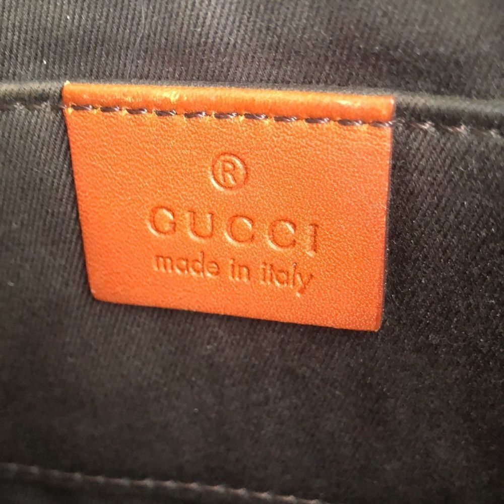 Gucci Small Suede n Leather bag - Picture 8 of 14